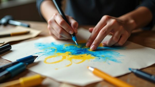 Débuter avec des marqueurs acryliques : choisir ses pointes et sa palette